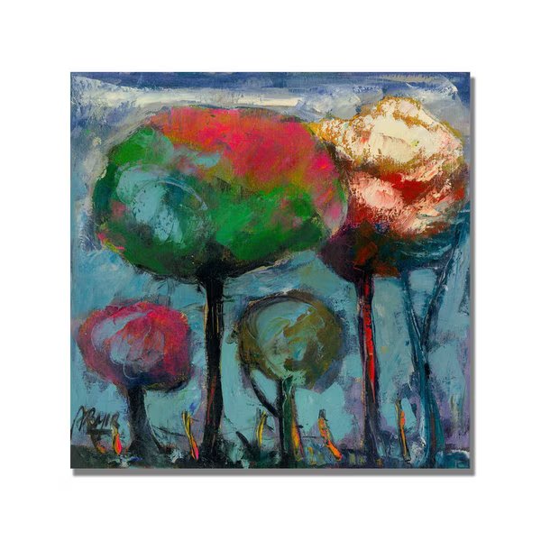 'Boyer Niebla de Colores' Canvas Art, 24x24, Trademark Fine Art, Mfr#: MA0327-C2424GG